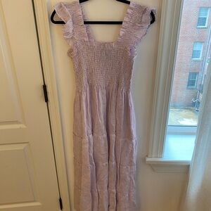 Hill House Lavender Striped Dress